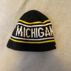 Authentic Michigan wolverines winter cap